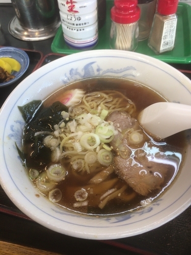 「正油ラーメン」@まつかさ食堂の写真