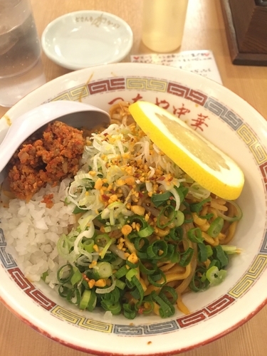 「麻辣醤麺、サービス大盛り」@どさん子ラーメン 八重洲店の写真