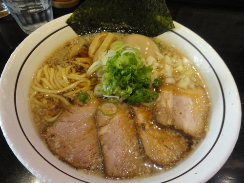 「特製にぼしそば」@中華そば しながわの写真