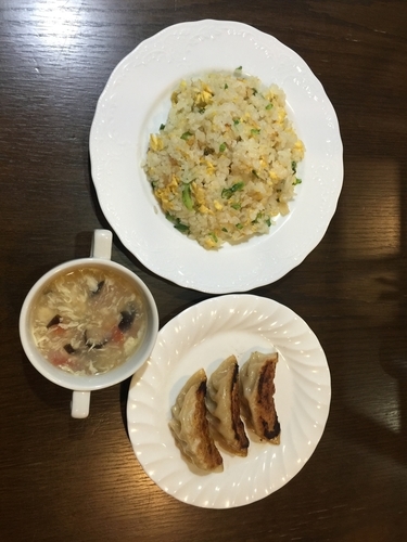 「チャーハン 餃子定食」@上海料理 順福園の写真