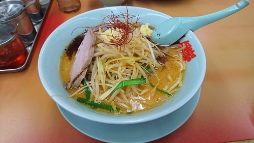 「【限定】特製味噌もやしラーメン・・850円」@ラーメン山岡家 春日部店の写真