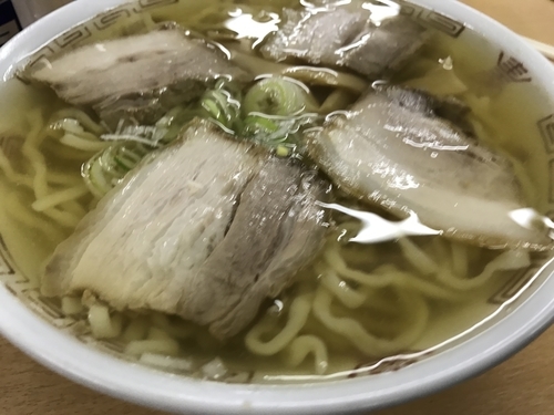 「支那そば650円」@坂内食堂 喜多方本店の写真
