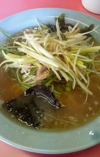 「ネギラーメン（並）」@ラーメンショップ 愛川店の写真
