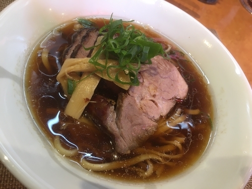 「鴨出汁の焼き立て焼豚そば1000円（2016年11月13日限定）」@柴崎亭の写真