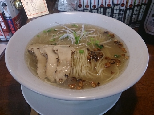 「はまぐり×まつたけラーメン(塩)」@麺酒処 ふくろうの写真