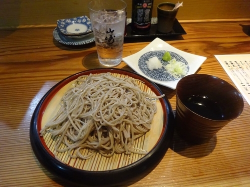 「手打ちそば」@松本藩酒場酒楽の写真