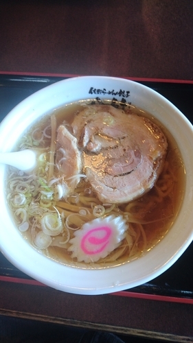 「佐野らーめん(醤油) 600円」@佐野らーめん餃子 八竹の写真