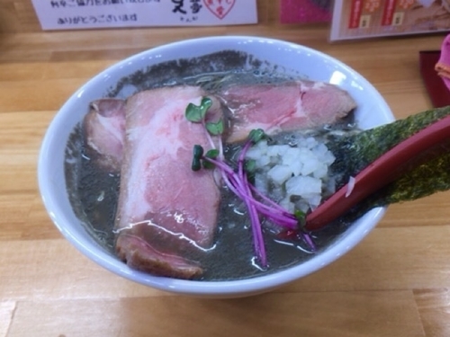 「煮干らーめん はじめの天夢 +ちゃーしゅう」@めんや天夢の写真