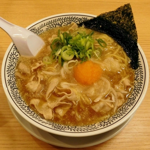 「肉そば（税抜 650円）」@丸源ラーメン 八王子南大沢店の写真