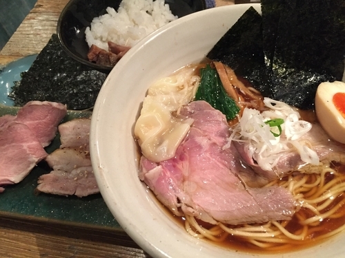 「特製醤油らあめん 970円 他」@Homemade Ramen 麦苗の写真