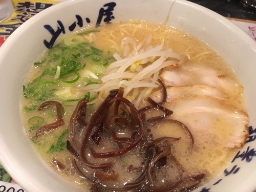 「ラーメン」@筑豊ラーメン 山小屋 新北九州空港店の写真
