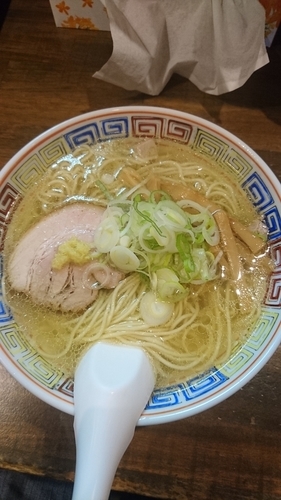 「塩中華そば 700円」@丸中華そばの写真