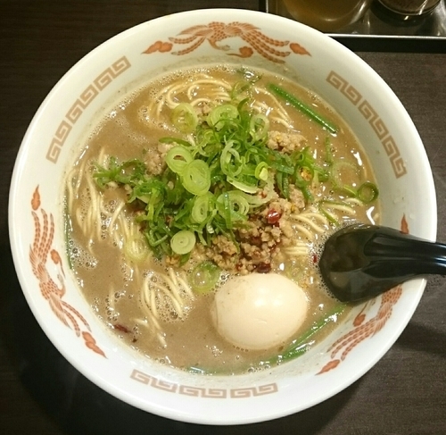 「くれは式台湾ラーメン 味玉」@ラーメンくれはの写真
