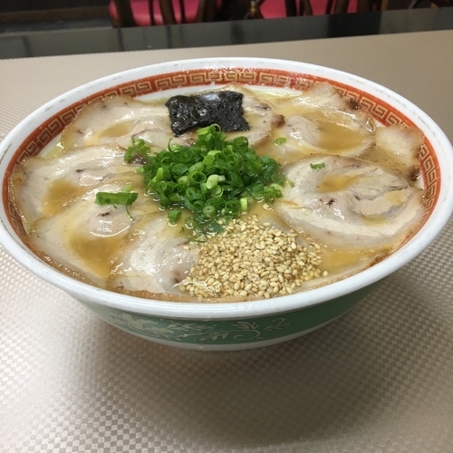 「満腹焼豚麺」@宝来軒 宇佐店の写真
