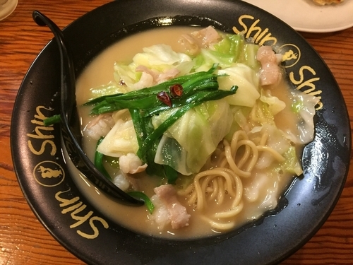 「もっちゃん¥890」@博多らーめん ShinShin 天神本店の写真