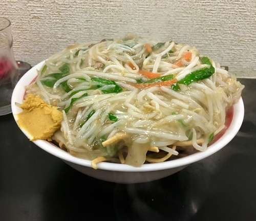 「揚げサンマーメン 850円」@自家製麺SHINの写真
