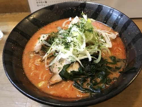 「地獄麺 900円」@麺屋 赤鬼 駅前店の写真