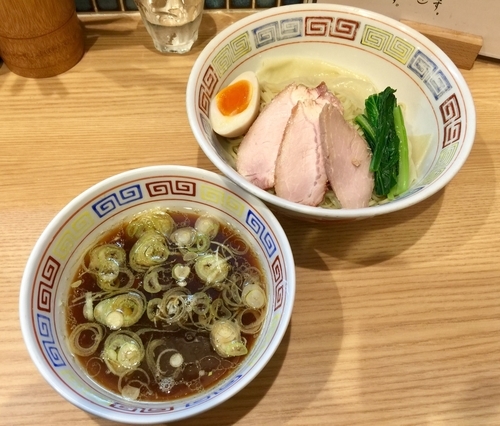 「つけ麺850円」@ほっこり中華そば もつけの写真