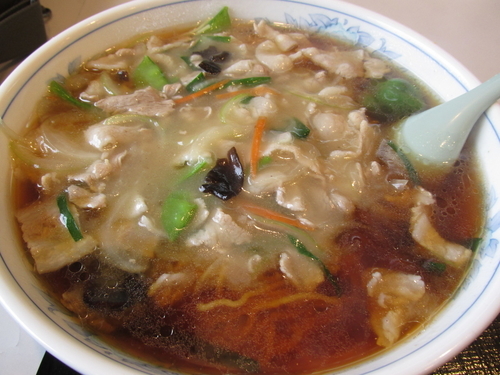 「肉そば 「700円」」@ラーメン一番の写真