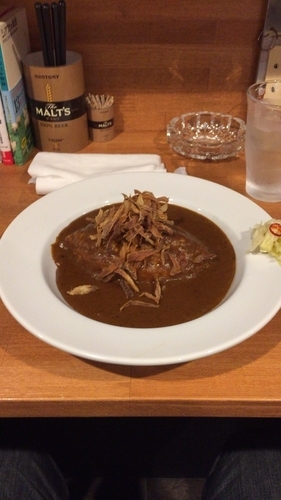 「淡路島プレーンカレー（レギュラー5倍）」@破天荒酒場の写真