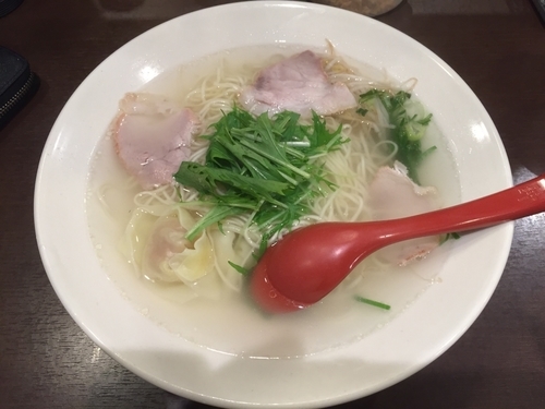 「ワンタン麺」@揚子江ラーメン 総本店の写真