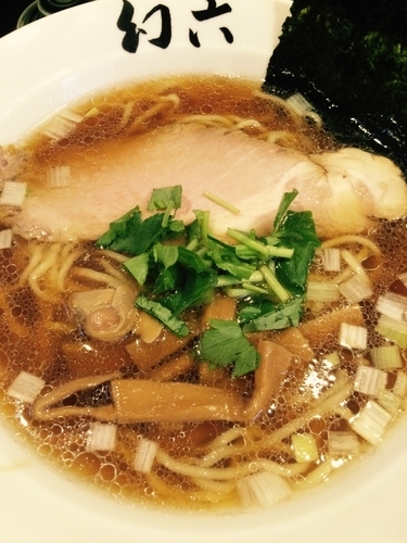 「幻六 醤油そば」@中華そば 幻六の写真