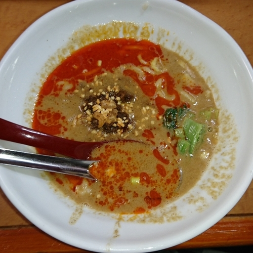「濃厚坦々麺」@自家製麺 登竜門 市川真間店の写真