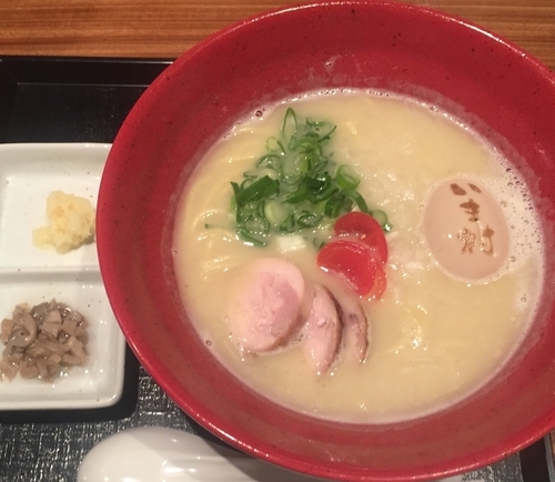 「鶏煮干らぁめん(塩)800円+味玉100円」@麺や いま村の写真