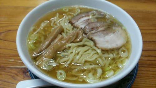 「手もみ中華そば　630円」@龍神麺の写真