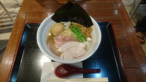 「特製濃厚鶏白湯RAMEN 990円」@RAMEN 火影 ラゾーナ川崎店の写真