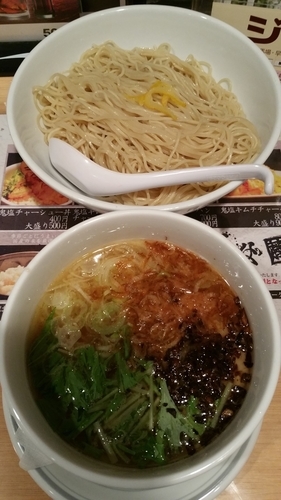 「鬼塩つけそば」@鬼そば 藤谷の写真