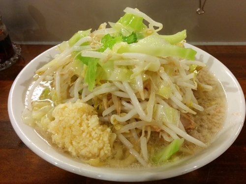 「塩　野菜少なめ　ニンニクあり」@ラーメン凛 砂町店の写真