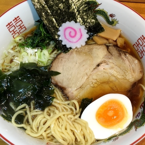 「昔ながらの中華そば」@麺ゃこもんの写真