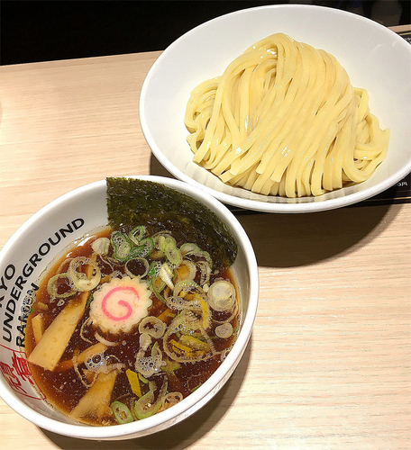 「つけめんライト(淡麗) 830円」@TOKYO UNDER GROUND RAMEN 頑者の写真