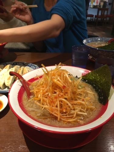 「ネギ山ラーメン」@ラーメンのまめぞう 草加本店の写真