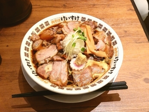 「肉そば醤油」@NEW OLD STYLE 肉そば けいすけの写真