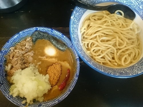 「かれあつ￥850＋刻み玉ねぎ増し￥100＝￥950」@狼煙 〜NOROSHI〜の写真