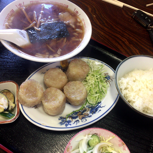 「シュウマイセット　600円」@精養軒の写真