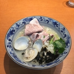 鯛と蛤の中華そば