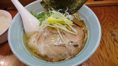 「あっさり和風ラーメン(塩)」@横濱家系ラーメン上野商店の写真