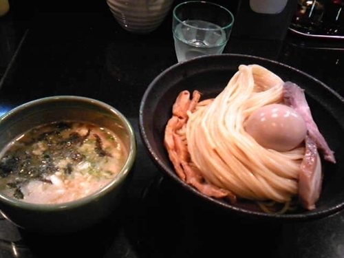 「（限定）びんびん海老つけ＋味玉」@七福軒の写真