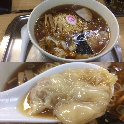 「ワンタン麵」@一ノ割大勝軒の写真