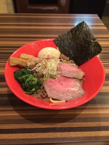 「味玉油そば」@RAMEN DINING JinGuの写真