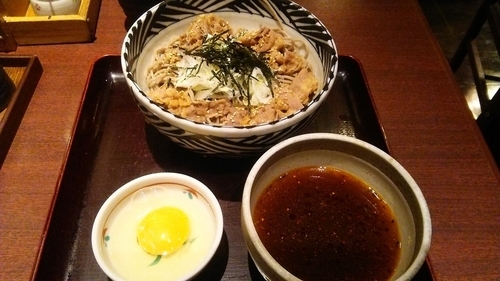 「旨辛牛肉そば 680円」@おらが蕎麦 八重洲地下街南口店の写真