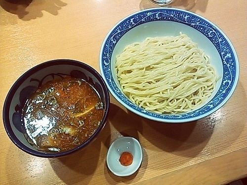 「特製つけめん」@中華そば 青葉 御徒町店の写真