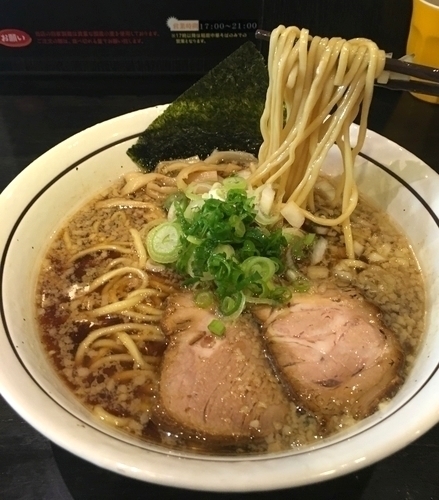 「煮干そば ¥800」@中華そば しながわの写真