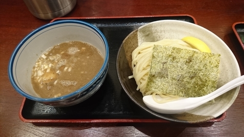 「濃厚煮干つけ麺」@麺屋 甍の写真