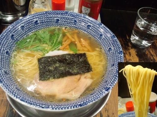 「塩ラーメン750円」@くじら軒 横浜本店の写真