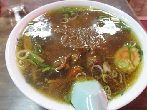「カレー中華+飲み物　「550円+ｻｰﾋﾞｽ」」@中華三平の写真