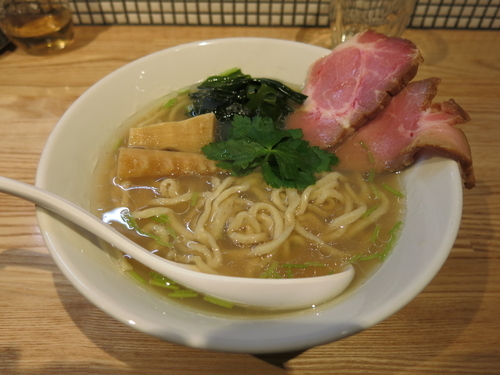 「貝塩らーめん：750円」@らーめん 改の写真